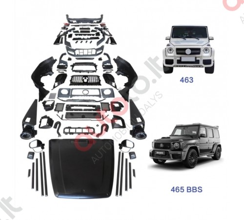 Mercedes W463 perdarymo komplektas į W465 G63 BRABUS 2026+